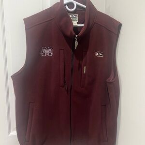 MSU Draft zip up vest